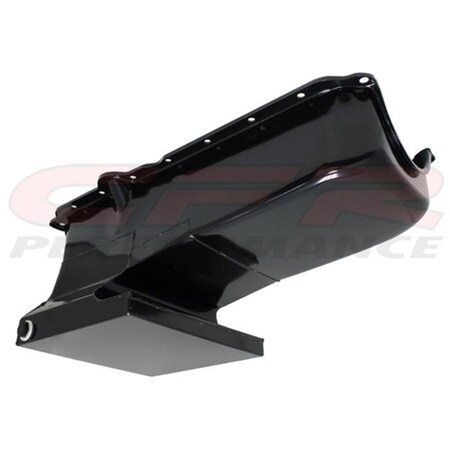 Cfr Performance CFR HZ-7482-PBK 1962-67 Chevy II & Nova 1986-02 Small Block 283-400 Drag Racing Oil Pan - Black HZ-7482-PBK